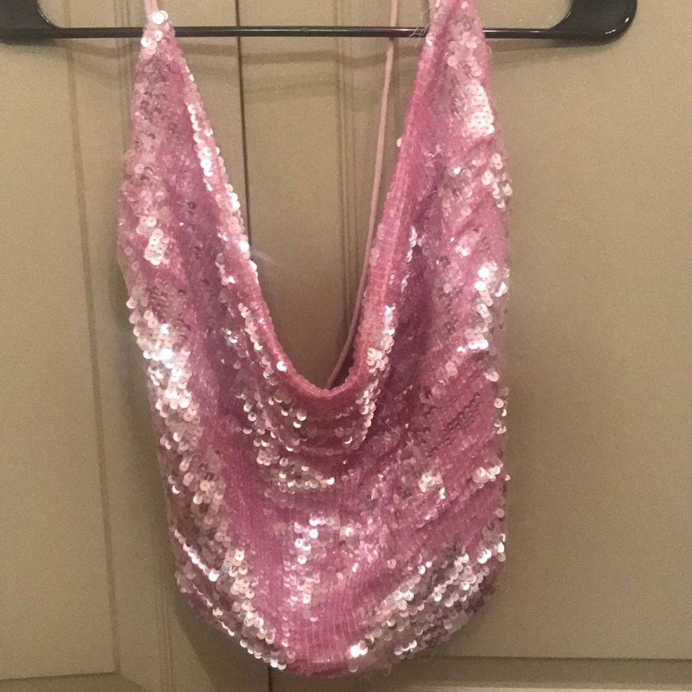 Lil sparkly crop top
